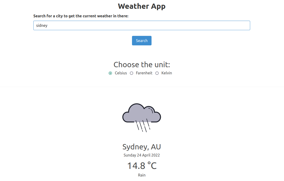 vue-weather screenshot